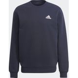 adidas - Fleece Sweatshirt - Grijs - Katoen / Gerecycled Polyester
