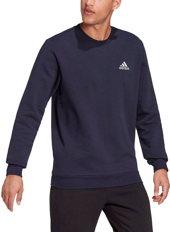 adidas - Fleece Sweatshirt - Grijs - Katoen / Gerecycled Polyester