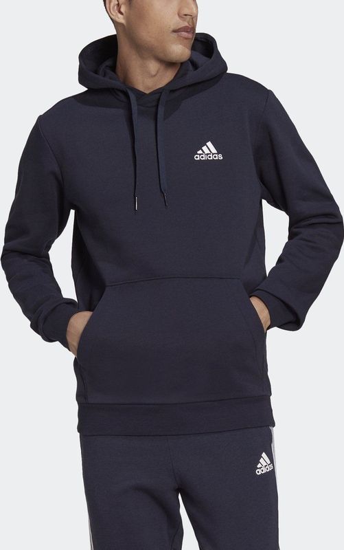 adidas Sportswear Essentials Fleece Hoodie - Heren - Blauw