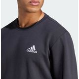 Adidas - Feel Cozy - Sweater - Zwart - Fleece - Sportieve uitstraling