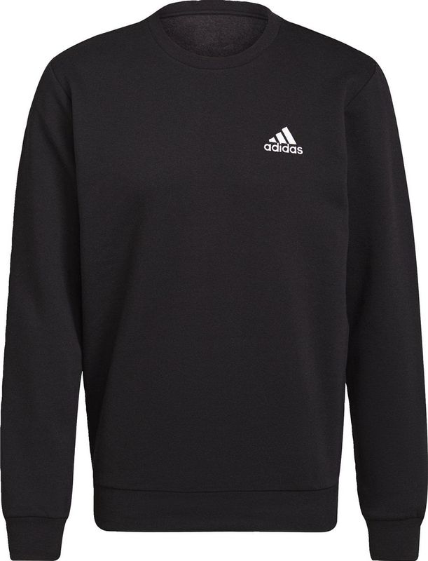 Adidas - Feel Cozy - Sweater - Zwart - Fleece - Sportieve uitstraling