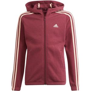 Adidas - 3 Striker Fl - Sweatshirt - Rood - Met Rits