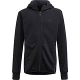 Adidas - Fl Fleece Hoodie - Zwart - 100% Gerecycled Polyester