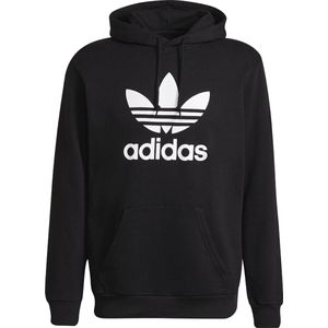 Adidas, Heren, Sweatshirts & Hoodies, Zwart, Maat: XL Katoen,