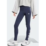 adidas Sportswear ESSENTIALS HIGH-WAISTED LOGO LEGGING - Dames - Blauw