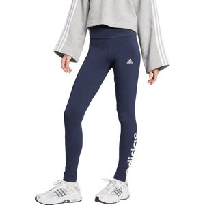 adidas Sportswear ESSENTIALS HIGH-WAISTED LOGO LEGGING - Dames - Blauw