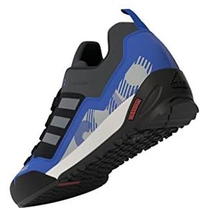 adidas Terrex Swift Solo 2 Sneaker uniseks-volwassene, Core Zwart Grijs Drie Blauwe Rush, 37 1/3 EU