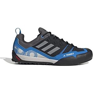 adidas Terrex Swift Solo 2 Sneakers voor volwassenen, uniseks, Core Zwart Grijs Drie Blauwe Rush, 38 EU