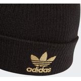 Adidas Faux Fur Pompom Beanie H3553 - Vrouwe - Zwar - Mut - Maat: OSFW