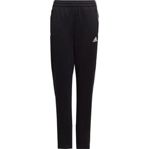 adidas - Boys AEROREADY 3-Stripes Pants - Zwarte trainingsbroek Zwart