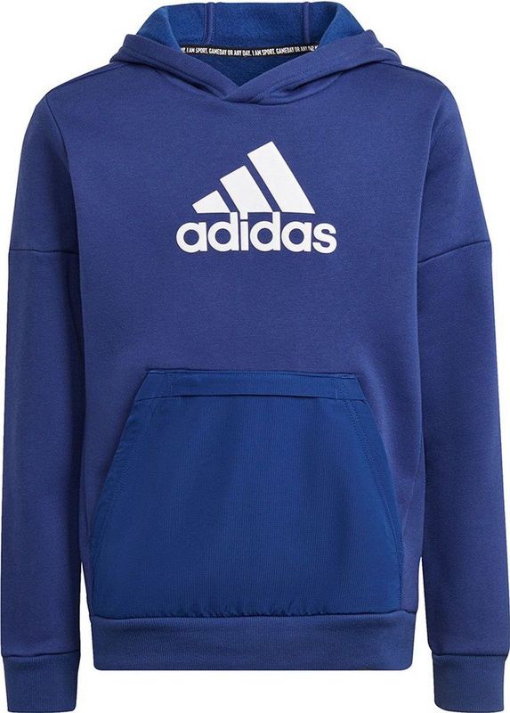 Adidas - Bos Fl Hoodie - Blauw - Junior