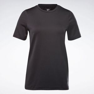 Reebok ID TRAIN SPEEDWICK TEE Zwart Dames Sportshirt - Zwart