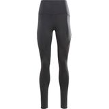 Reebok PP HIGH RISE TIGHT Dames Sportlegging Zwart