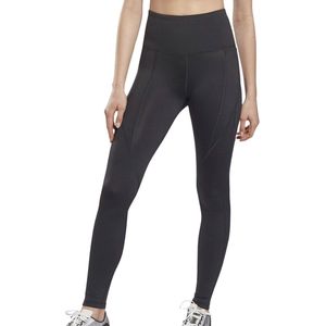 Reebok PP HIGH RISE TIGHT Dames Sportlegging Zwart