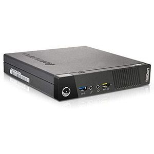 Lenovo ThinkCentre M93p Tiny USDT Mini PC met Intel Core i5 processor, 512 GB SSD harde schijf, 16 GB RAM, Windows 10 Pro MAR, Wifi, desktopcomputer