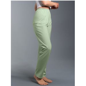 Trigema - Pyjamabroek - Groen - Casual Pasvorm - Hoogwaardige Single Jersey
