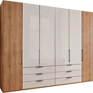 WIEMANN Drehtürenschrank "Monaco", mit Teil-Glasfront sowie hochwertige Beschläge inkl. Dämpfung