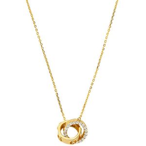 Michael Kors Premium Dames Ketting Zilver Goudkleurig
