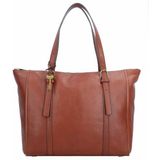 Fossil Carlie Shopper Tas Leer 34 cm braun