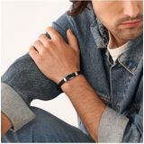 Fossil - Armband Leder, Edelstahl Armbänder & Armreife 1 ct Herren (47.29 € / 1 ct)