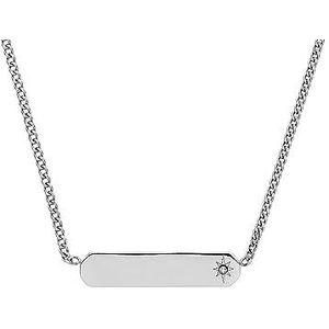 Fossil Damesketting, Roestvrijstalen Staafketting