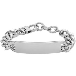 Fossil - DREW JF04155040 - Armband - Zilverkleurig - Staal - 19.5 cm