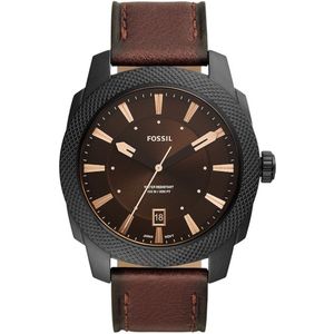 Fossil FS5972 Herenhorloge 49 mm - Bruin