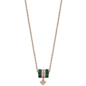 Emporio Armani EG3569221 Necklaces, Rose Gold, Length: 350MM+70MM, Width: 3.5MM, Height: 9MM para Mujer
