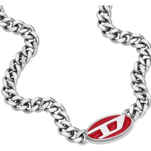 Diesel Steel - heren Ketting - Zilver