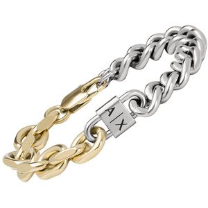 Armani Exchange - AXG0115710 - Armband - Goudkleurig - Roestvrij Staal