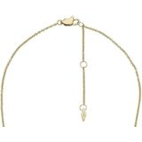 Fossil ketting JF04533710 Harlow goudkleurig