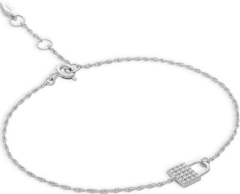 Armband Fossil JFS00625040 Silberfarben