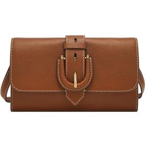 Fossil Dames Harwell Crossover Body Bag, Brown, bruin