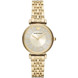 Emporio Armani AR11608 - Gianni T-Bar - Gold - Horloge