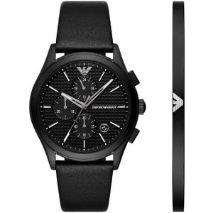 Emporio Armani Men""'s Watch and Bracelet Giftset AR80070SET