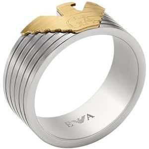 Emporio Armani Eagle Logo - heren Ring - Zilver