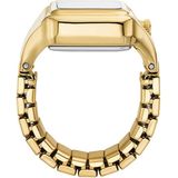 Fossil - ES5343 - Ring-Horloge - Goudkleurig - Flexibel Bandje