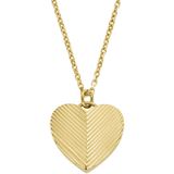 Fossil - Harlow - Hart - Goud - Ketting - Staal