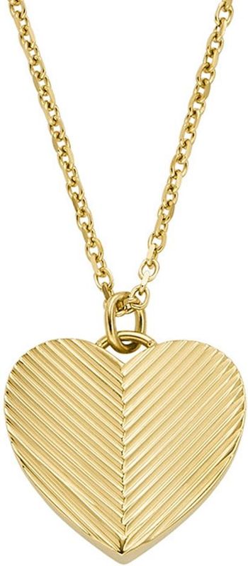Fossil - Harlow - Hart - Goud - Ketting - Staal