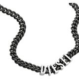 Diesel Steel Grey Necklace DX1487060