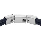 Fossil - JF04703998 - Armband - Donkerblauw - Leer