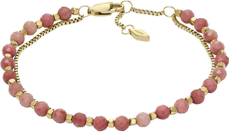 Fossil - JF04682710 - Armband - Goudkleurig - Roestvrij Staal - Karabijnsluiting