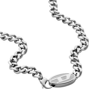 Diesel - DX1509040 - Ketting - Zilverkleurig - Roestvrij Staal