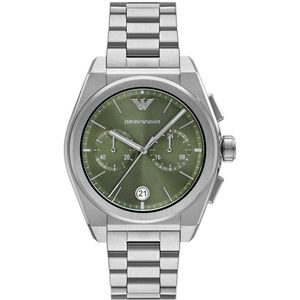 Emporio Armani Heren Horloge Zilverkleurig