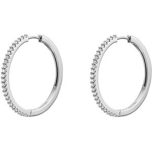 Fossil Dames oorbellen van messing of sterling zilver met hoepel sluiting