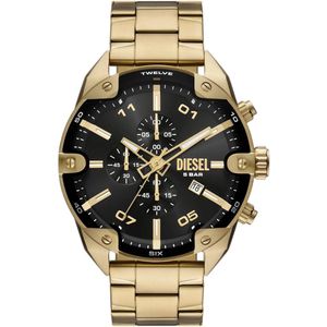 DIESEL Analoog horloge goud / zwart