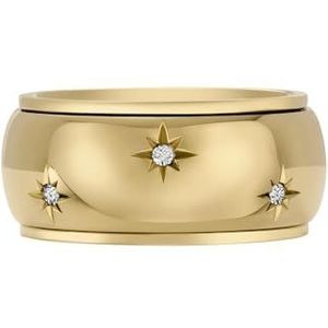 Fossil - Sadie - Ring - Goudkleurig - RVS
