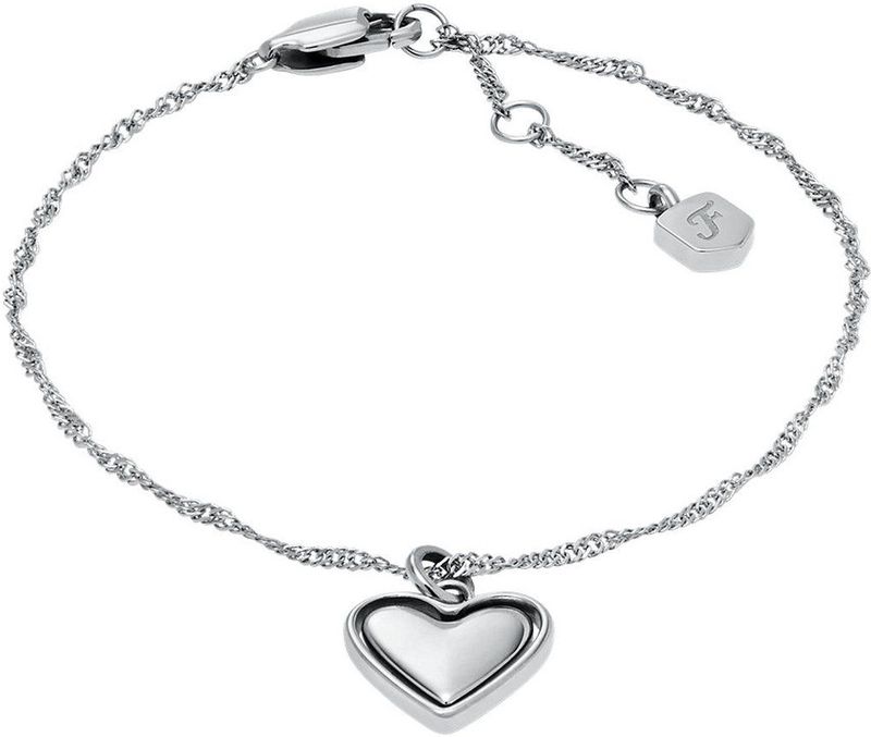 Fossil - JF04837040 - Damesarmband - Hart - Staal