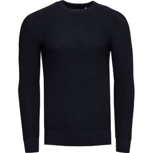 Rusty Neal - Heren Trui Casual Fit Trui - Blauw