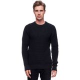 Rusty Neal - Heren Trui Casual Fit Trui - Zwart